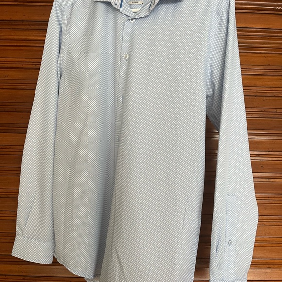 C-LAB NYC Circles Print Slim-Fit Dress shirt - Picture 3 of 8